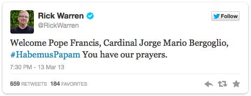 Rick-Warren-on-Pope-Francis
